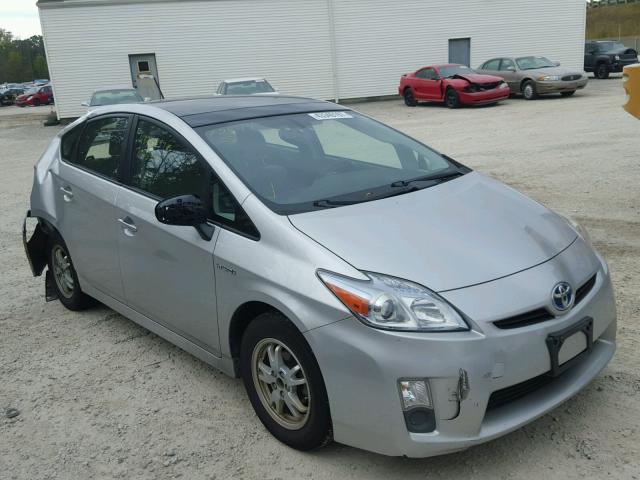 JTDKN3DU9B0262403 - 2011 TOYOTA PRIUS SILVER photo 1