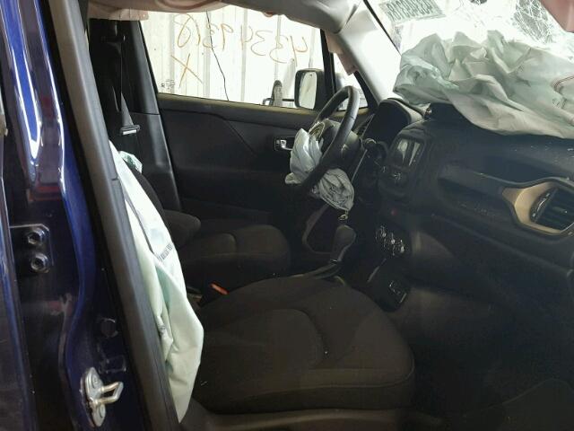 ZACCJAAB8HPF59592 - 2017 JEEP RENEGADE S 蓝色 照片 5