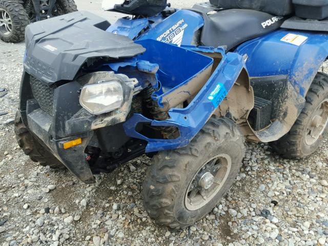 4XAMH46A5DA572237 - 2013 POLARIS SPORTSMAN BLUE photo 10