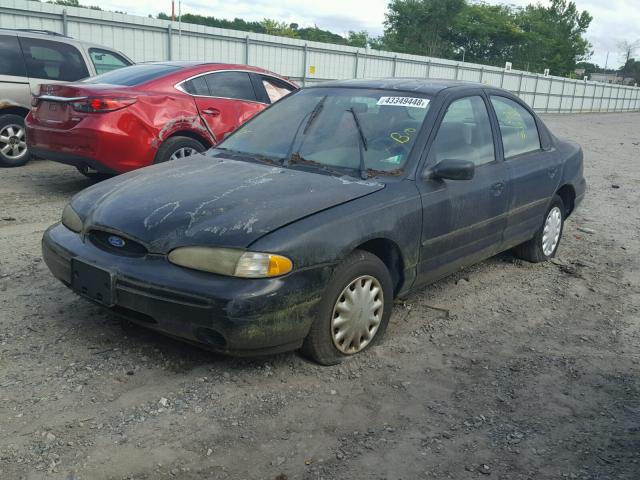 1FALP6533VK136185 - 1997 FORD CONTOUR BA BLACK photo 2