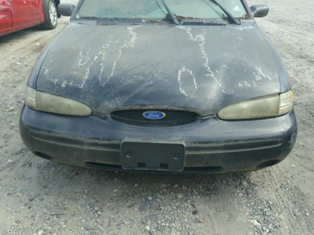 1FALP6533VK136185 - 1997 FORD CONTOUR BA BLACK photo 7