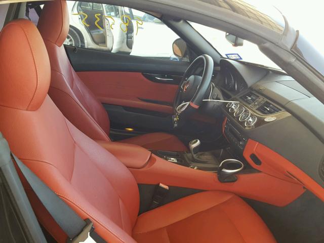 WBALM53589E161540 - 2009 BMW Z4 SDRIVE3 BLACK photo 5