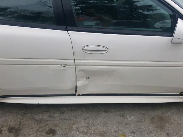 2G2WP522241308044 - 2004 PONTIAC GRAND PRIX WHITE photo 9