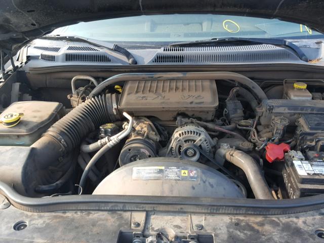 1J8HH48KX6C269552 - 2006 JEEP COMMANDER BLACK photo 7