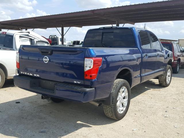 1N6BA1F29HN513179 - 2017 NISSAN TITAN XD S BLUE photo 4