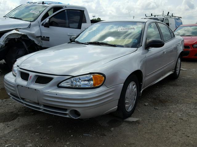 1G2NE52F44C181697 - 2004 PONTIAC GRAND AM S ვერცხლისფერი ფოტო 2