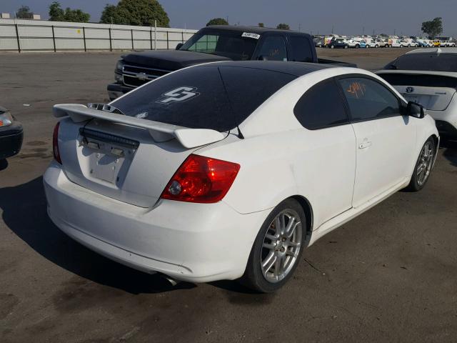 JTKDE177X60066374 - 2006 TOYOTA SCION TC 白色 照片 4