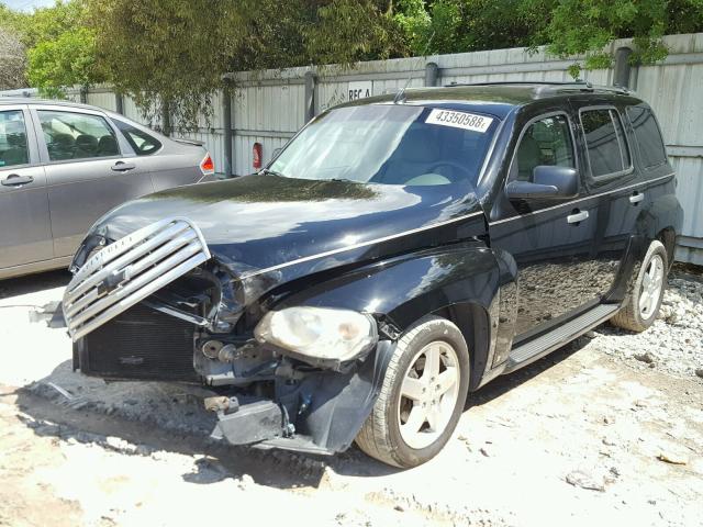 3GNDA13D86S591092 - 2006 CHEVROLET HHR LS BLACK photo 2