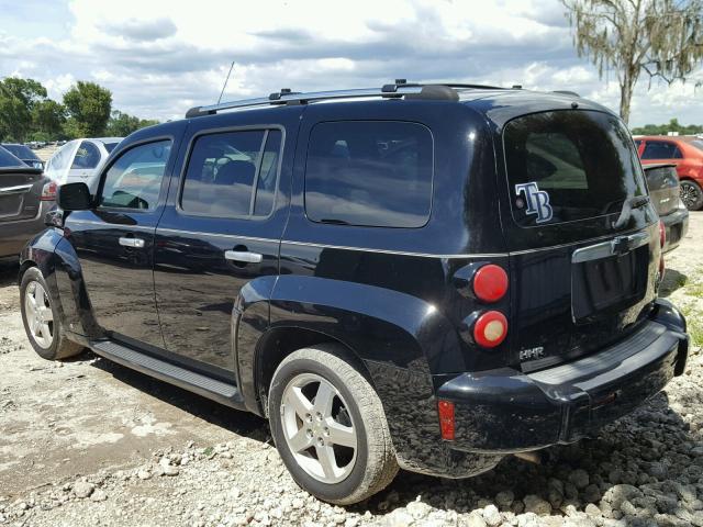 3GNDA13D86S591092 - 2006 CHEVROLET HHR LS BLACK photo 3