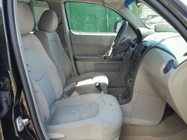 3GNDA13D86S591092 - 2006 CHEVROLET HHR LS BLACK photo 5