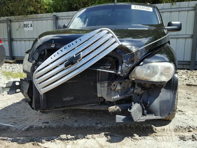 3GNDA13D86S591092 - 2006 CHEVROLET HHR LS BLACK photo 9