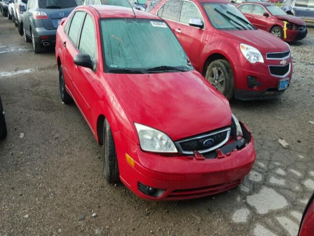1FAFP34N85W217867 - 2005 FORD FOCUS RED photo 1