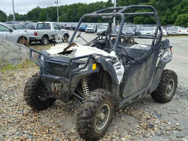 4XAVE7EA1EF357670 - 2014 POLARIS RZR 800 S WHITE photo 2