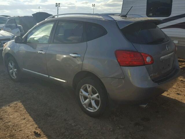 JN8AS5MT9BW566419 - 2011 NISSAN ROGUE GRAY photo 3