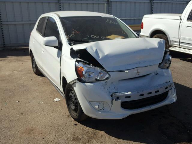 ML32A3HJ6FH040326 - 2015 MITSUBISHI MIRAGE DE WHITE photo 1