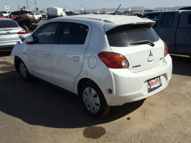 ML32A3HJ6FH040326 - 2015 MITSUBISHI MIRAGE DE WHITE photo 3