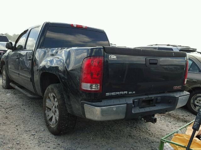 2GTEC13J881168363 - 2008 GMC SIERRA C15 BLACK photo 3