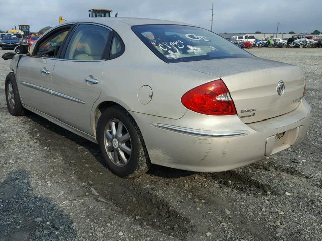 2G4WD582781148191 - 2008 BUICK LACROSSE C CREAM photo 3