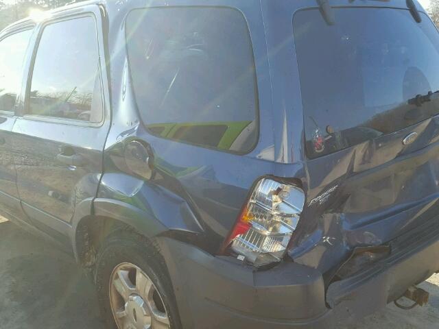 1FMCU04191KF10742 - 2001 FORD ESCAPE XLT BLUE photo 10