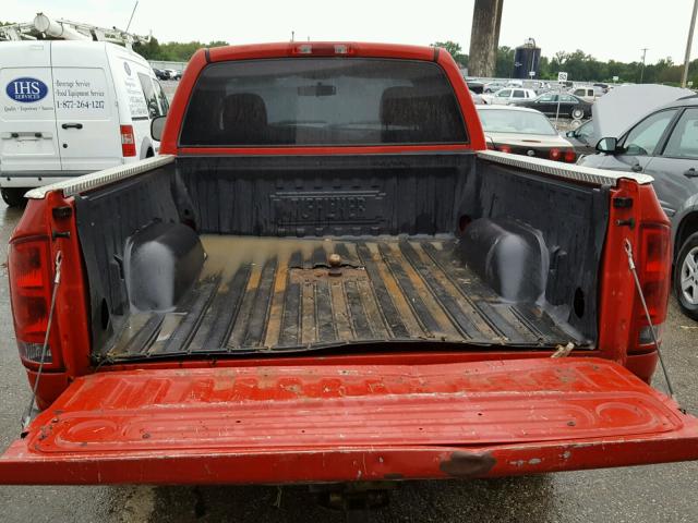 1D7HA16NX3J547791 - 2003 DODGE RAM 1500 RED photo 6