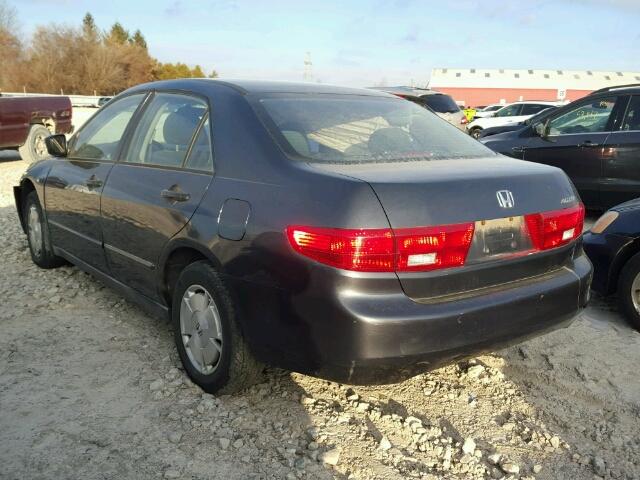 1HGCM55105A812644 - 2005 HONDA ACCORD DX GRAY photo 3