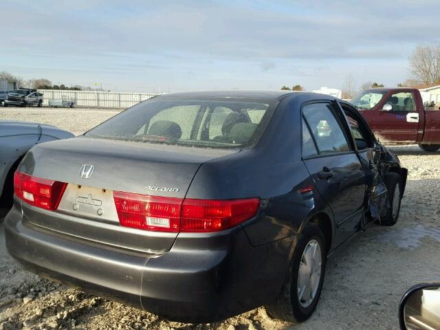 1HGCM55105A812644 - 2005 HONDA ACCORD DX GRAY photo 4