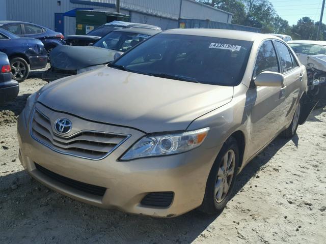 4T1BF3EK9BU740009 - 2011 TOYOTA CAMRY TAN photo 2