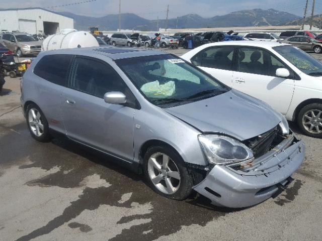 SHHEP33535U501837 - 2005 HONDA CIVIC SI SILVER photo 1