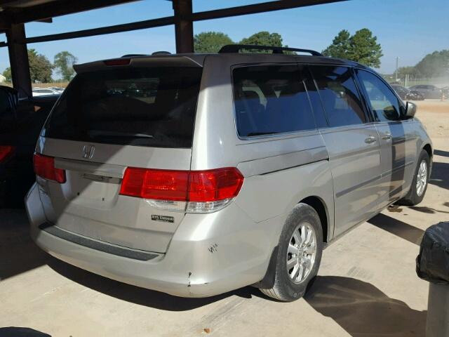 5FNRL38738B418437 - 2008 HONDA ODYSSEY GRAY photo 4