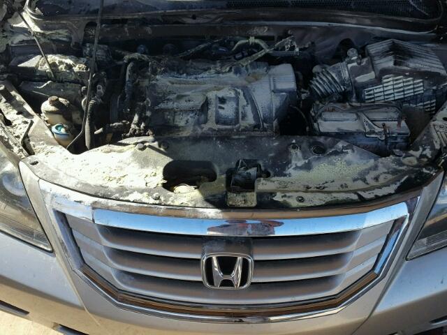 5FNRL38738B418437 - 2008 HONDA ODYSSEY GRAY photo 7