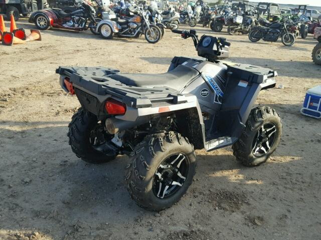 4XASHE571GA258897 - 2016 POLARIS SPORTSMAN GRAY photo 4