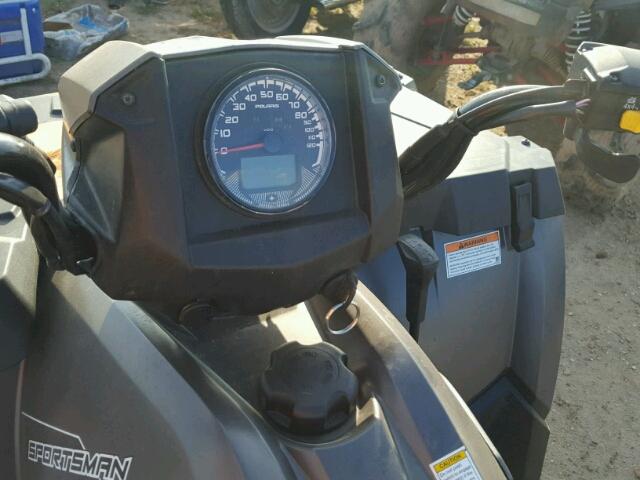 4XASHE571GA258897 - 2016 POLARIS SPORTSMAN GRAY photo 8