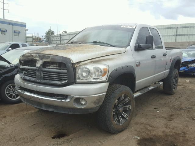 3D7KS28A27G829594 - 2007 DODGE RAM 2500 S Gümüş foto 2