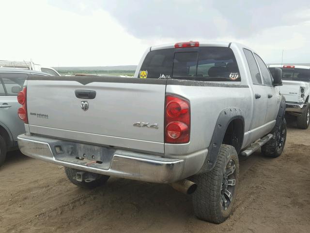 3D7KS28A27G829594 - 2007 DODGE RAM 2500 S Gümüş foto 4