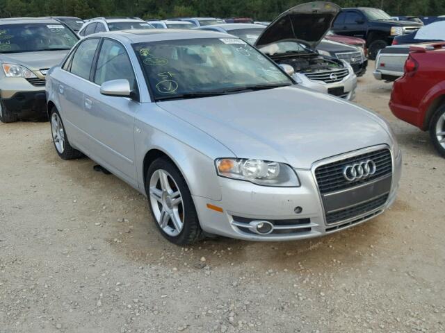 WAUAF78E77A060211 - 2007 AUDI A4 2 SILVER photo 1