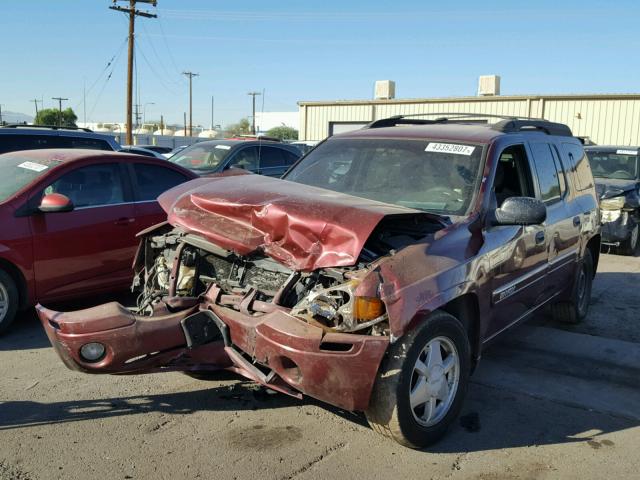 1GKES16S536155955 - 2003 GMC ENVOY XL BURGUNDY photo 2