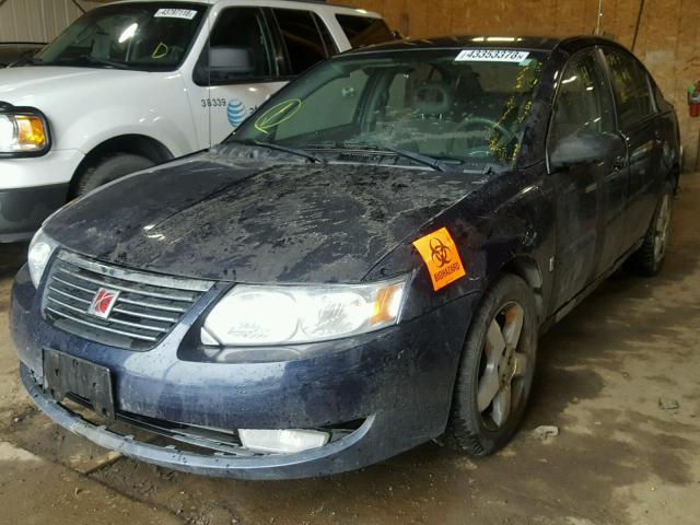 1G8AL58F07Z167847 - 2007 SATURN ION LEVEL BLUE photo 2