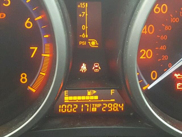 JM1BL1H4XA1273634 - 2010 MAZDA SPEED 3 RED photo 8