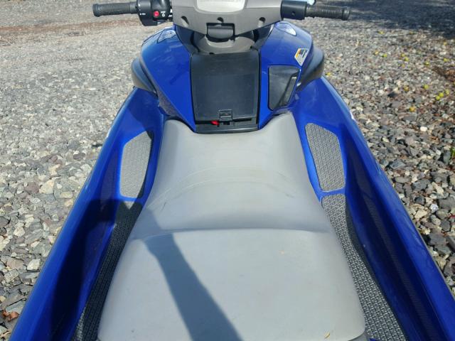 YAMA5024B909 - 2009 YAMAHA JETSKI BLUE photo 5