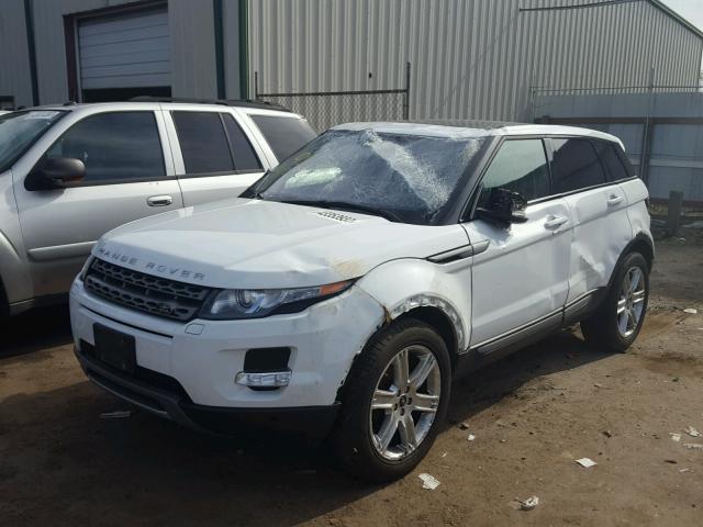 SALVP2BG8DH760166 - 2013 LAND ROVER RANGE ROVE WHITE photo 2