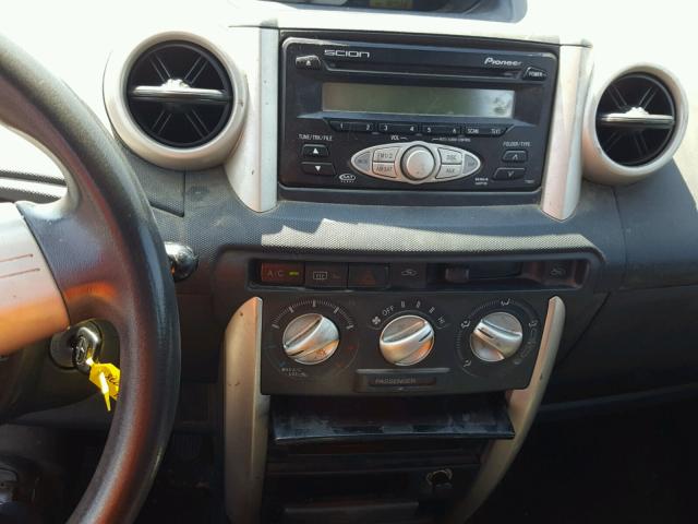 JTKKT624465001529 - 2006 TOYOTA SCION XA BLUE photo 9