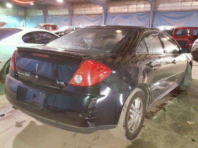 1G2ZG558464267520 - 2006 PONTIAC G6 BLACK photo 4