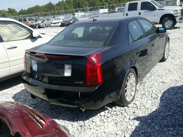 1G6DP577960169202 - 2006 CADILLAC CTS BLACK photo 4