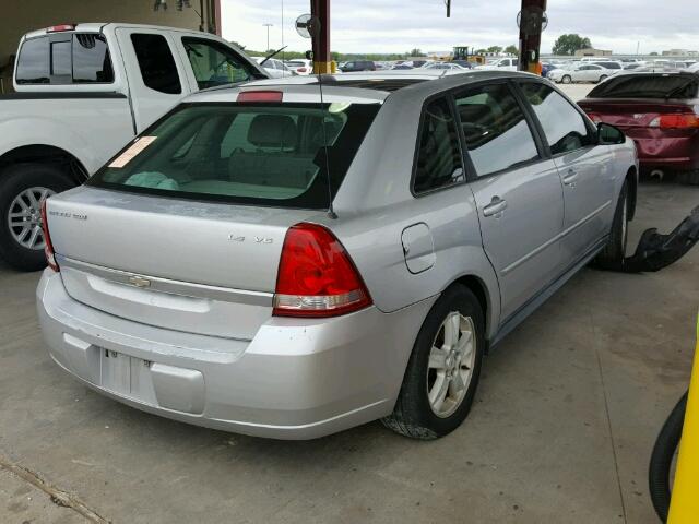 1G1ZT648X4F151408 - 2004 CHEVROLET MALIBU MAX ვერცხლისფერი ფოტო 4
