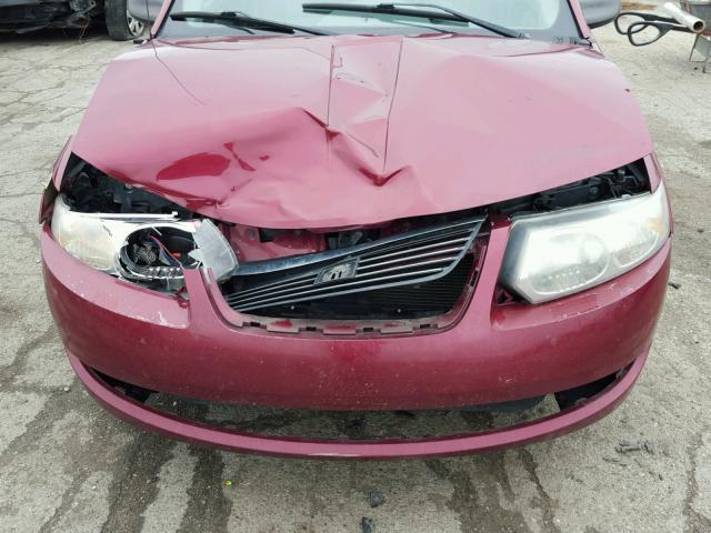 1G8AJ55F86Z152764 - 2006 SATURN ION BURGUNDY photo 7