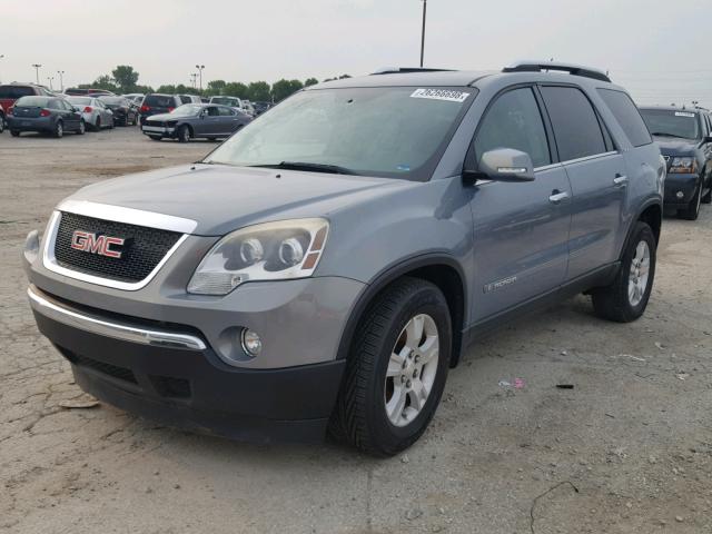 1GKEV23758J116557 - 2008 GMC ACADIA SLT ნაცრისფერი ფოტო 2