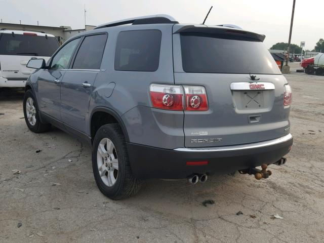 1GKEV23758J116557 - 2008 GMC ACADIA SLT ნაცრისფერი ფოტო 3