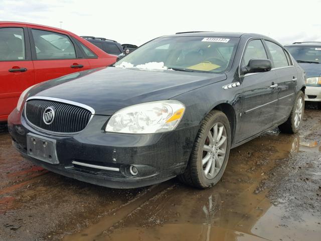 1G4HE57Y46U237729 - 2006 BUICK LUCERNE BLACK photo 2