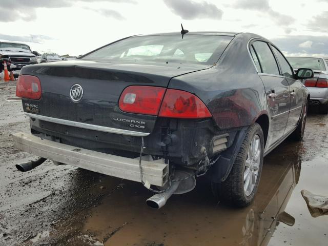 1G4HE57Y46U237729 - 2006 BUICK LUCERNE BLACK photo 4