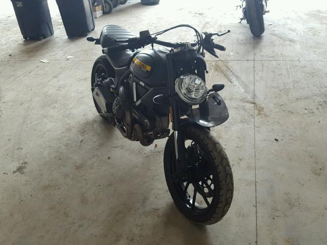 ML015ANMXGT008235 - 2016 DUCATI SCRAMBLER 黑色 照片 1